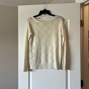 LOFT Cream Sweater